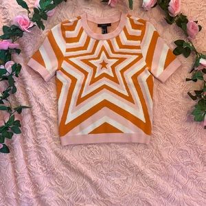 Forever 21 tee. Preppy/indie star pattern shirt. No tags  but never worn